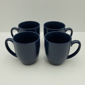 AmorArc Cobalt Blue Mugs Amorarc 16 Oz Dark Navy Blue Mugs